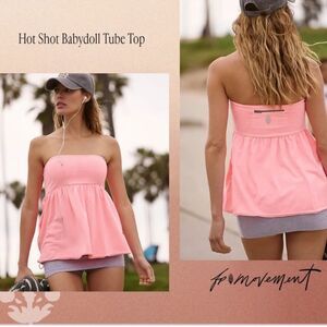 NWOT - FP Movement Hot Shot Babydoll Tube Top - Size XS